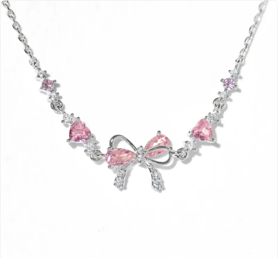 Princess Bow Zircon Bracelet